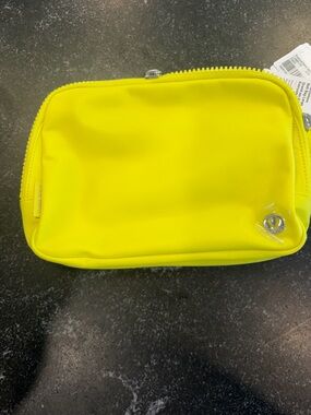 lululemon athletica Neon Yellow Mini Bag